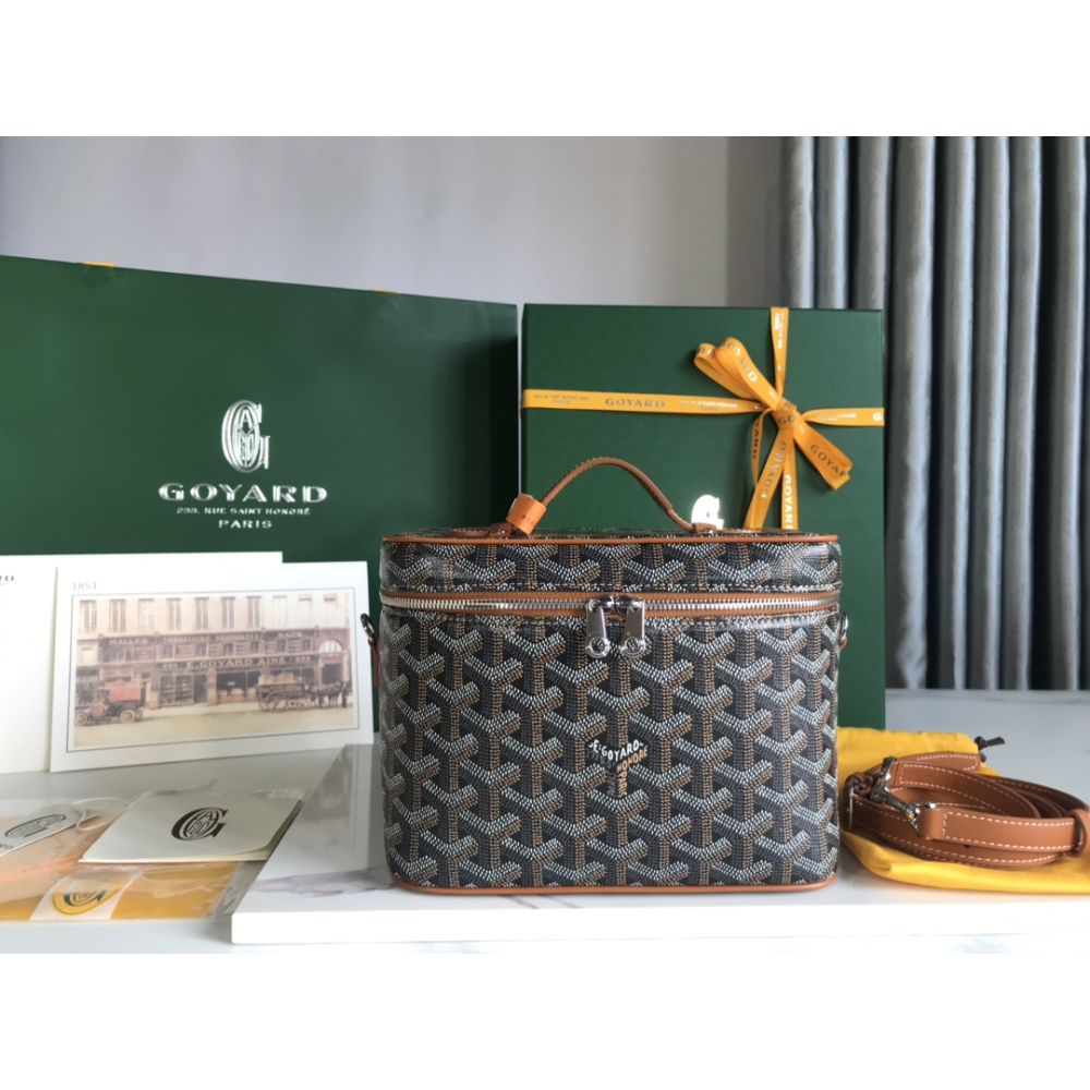 Bolsa Goyard Necessaire Goyardine Muse 20x14x16cm (cinco cores)