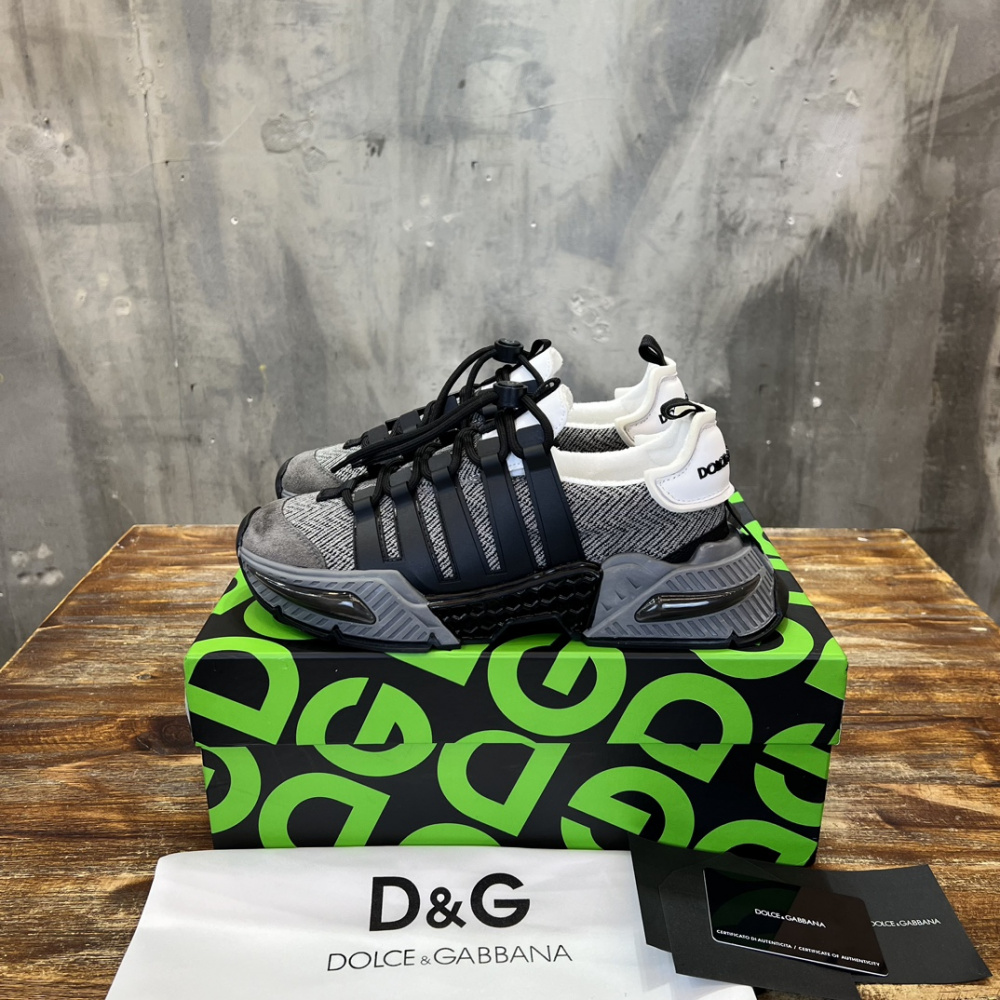 TÊNIS DOLCE & GABBANA AIRMASTER GRAY/BLACK