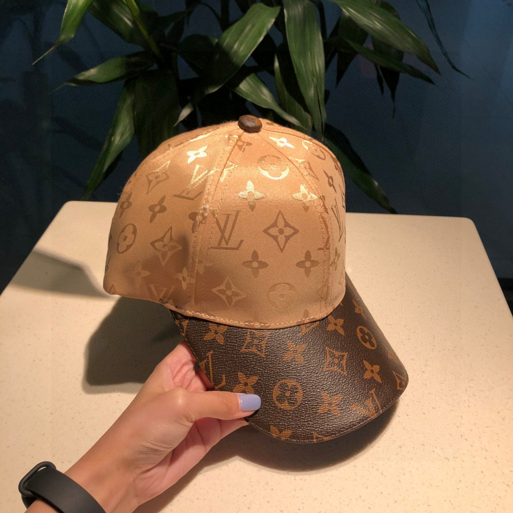 Boné Louis Vuitton Monogram Bege