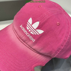 Boné Balenciaga x Adidas Rosa