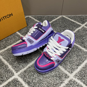 Tênis Louis Vuitton Trainer Maxi Violeta
