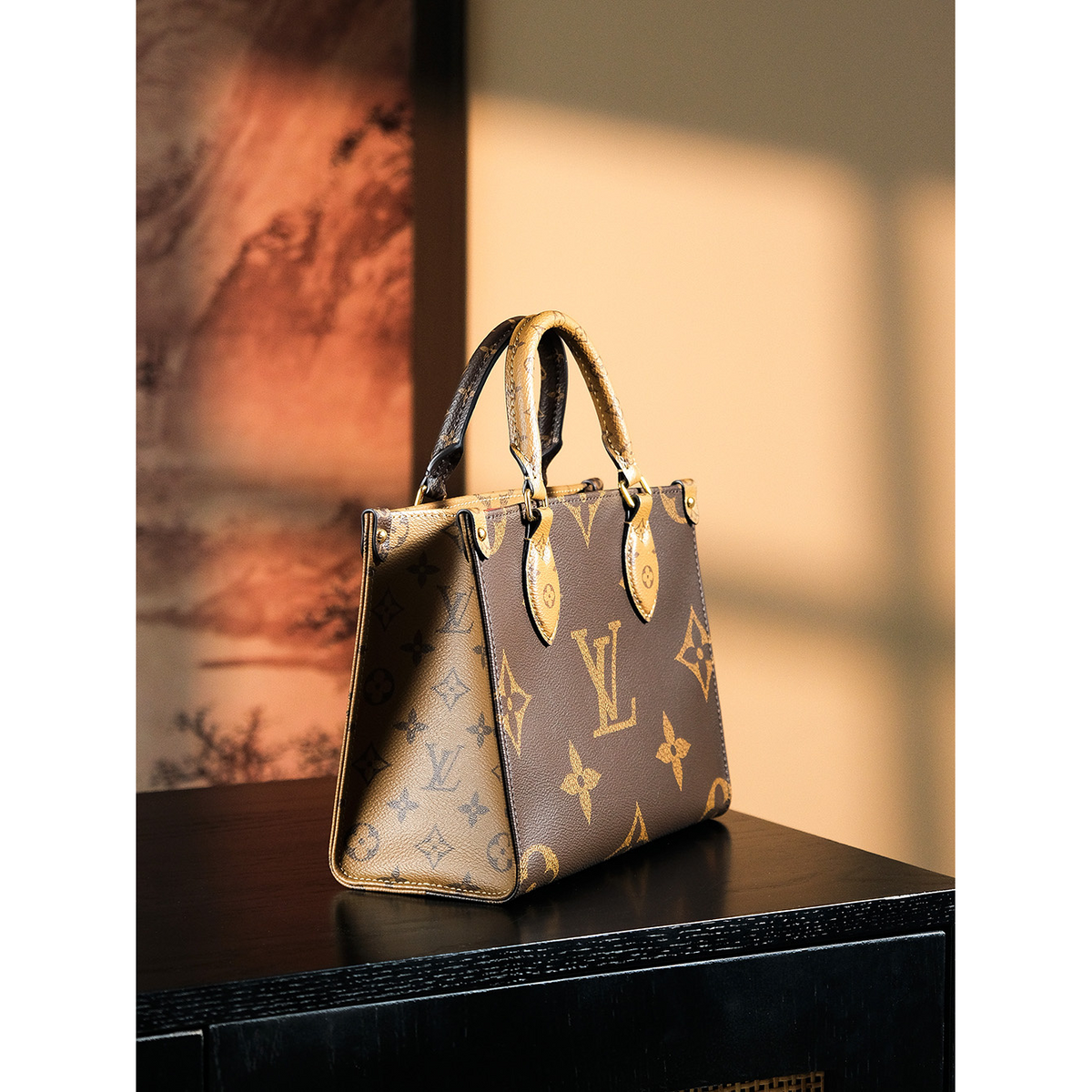 Bolsa Louis Vuitton LV Tote Onthego Monogram