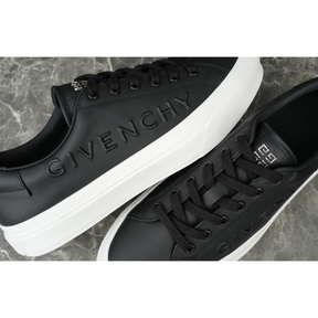 Tênis Givenchy Black/White City Embossed Court