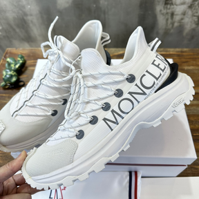 Tênis Moncler Trailgrip Lite 2 Low Top com Cadarço Branco