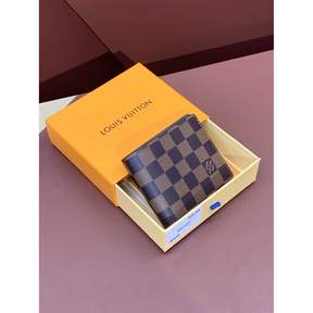 Carteira Louis Vuitton Slender Damier Ebene 11x8.5x1CM
