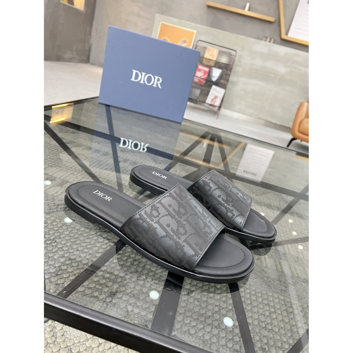 Dior Slide Preta