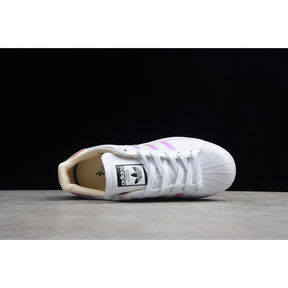 ADIDAS SUPERSTAR SHOES CLOUD WHITE/SILVER