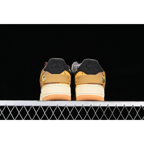 TRAVIS SCOTT AIR FORCE 1 LOW GREY/YELLOW/BLACK/BLUE/PURPLE