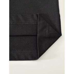 Camisa Prada em algodão com Bolso Lateral em Nylon Preta