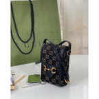 Bolsa Gucci Horsebit 1955 Mini Bag in GG Supreme 11.5x17x4CM (2 cores)