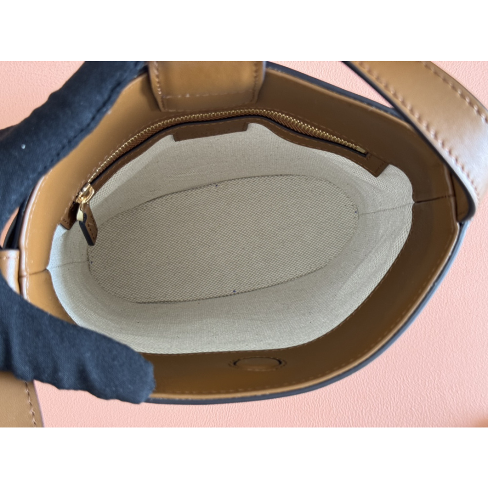 Bolsa Gucci 73 Mini Bucket Bag Caramelo NEW 2025 18.5x20x8.5cm