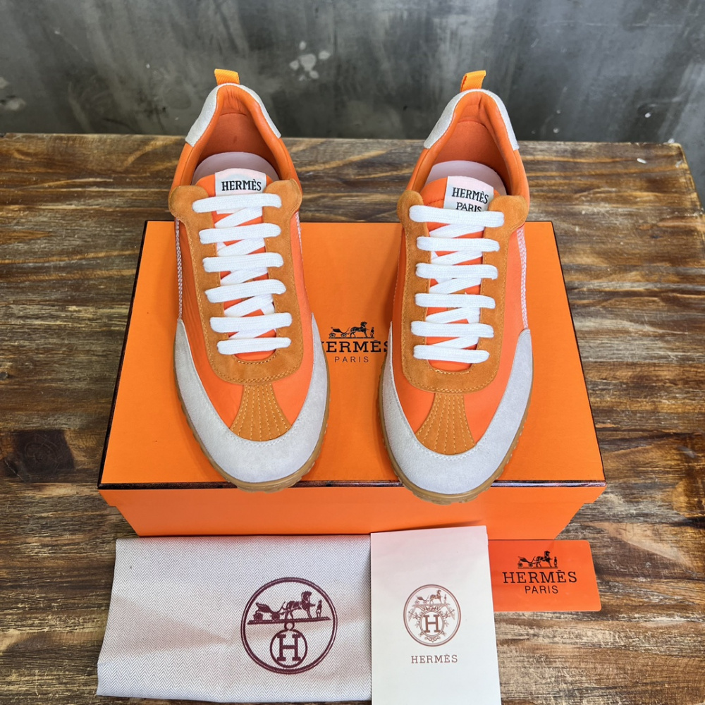 Tênis Hermès Course Laranja