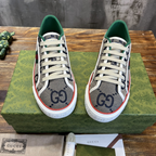Tênis Gucci Cano Baixo 1977 Azul