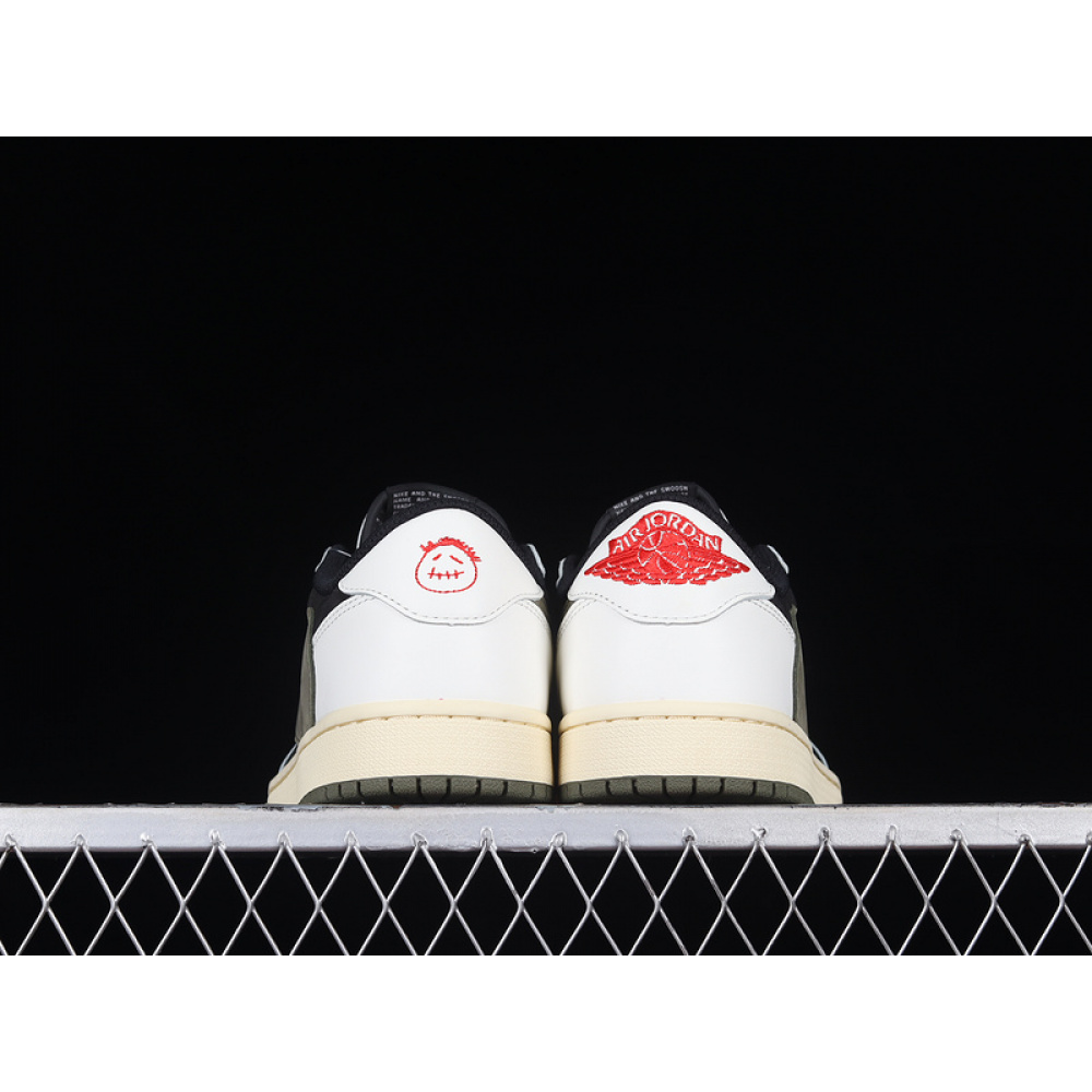 TRAVIS SCOTT X AIR JORDAN 1 LOW OG SAIL OLIVE