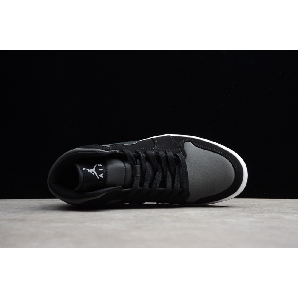AIR JORDAN 1 MID NYLON BLACK/ANTHRACITE