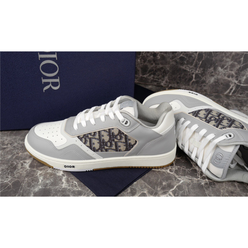 DIOR B27 LOW-TOP CINZA
