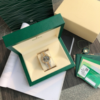 Rolex Datejust Prata/Dourado/Preto