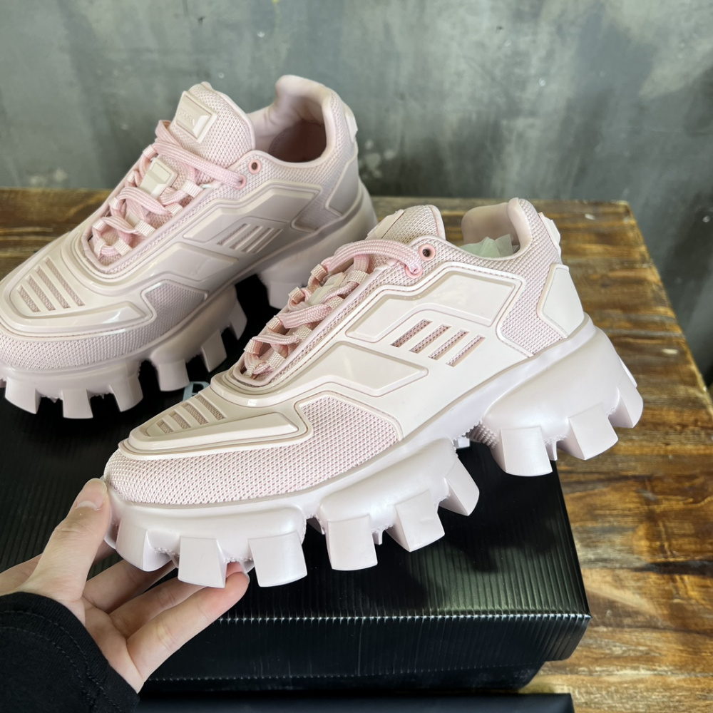 Prada Tênis Cloudbust Thunder Rosa