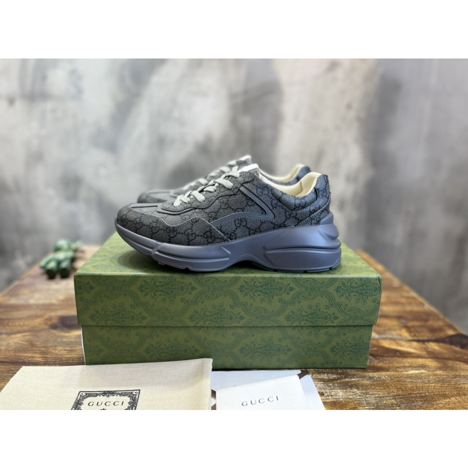 Tênis Gucci Rhyton  Verde Oliva