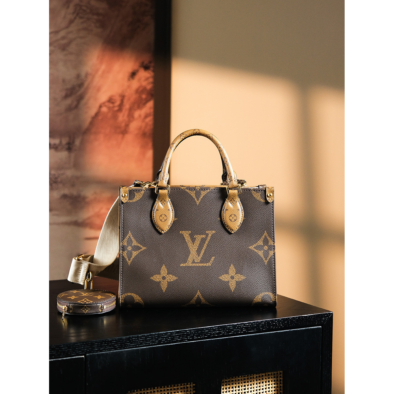 Bolsa Louis Vuitton LV Tote Onthego Monogram
