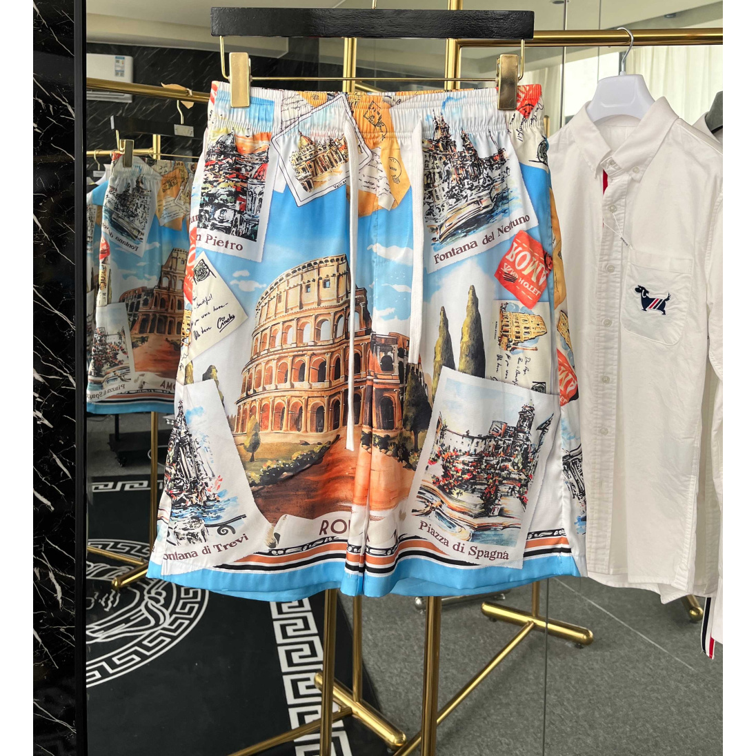 Conjunto Dolce & Gabbana D&G Camisa e Bermuda summer 2024 Limited Series
