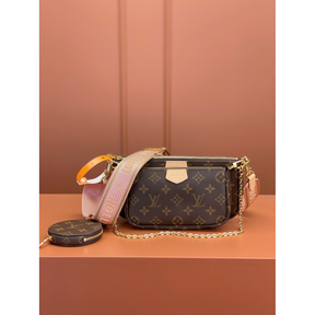 Bolsa Louis Vuitton LV Multipochette 24x13.5x4cm (duas cores)