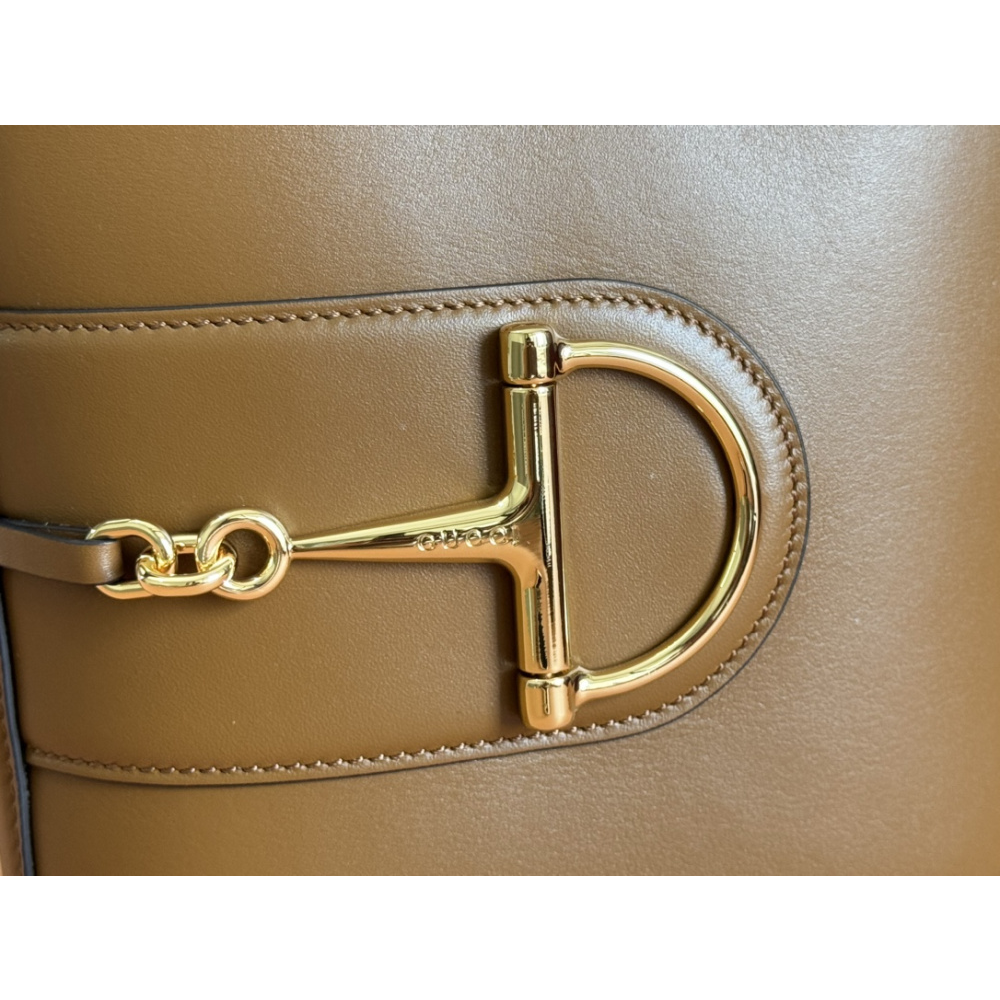 Bolsa Gucci 73 Mini Bucket Bag Caramelo NEW 2025 18.5x20x8.5cm