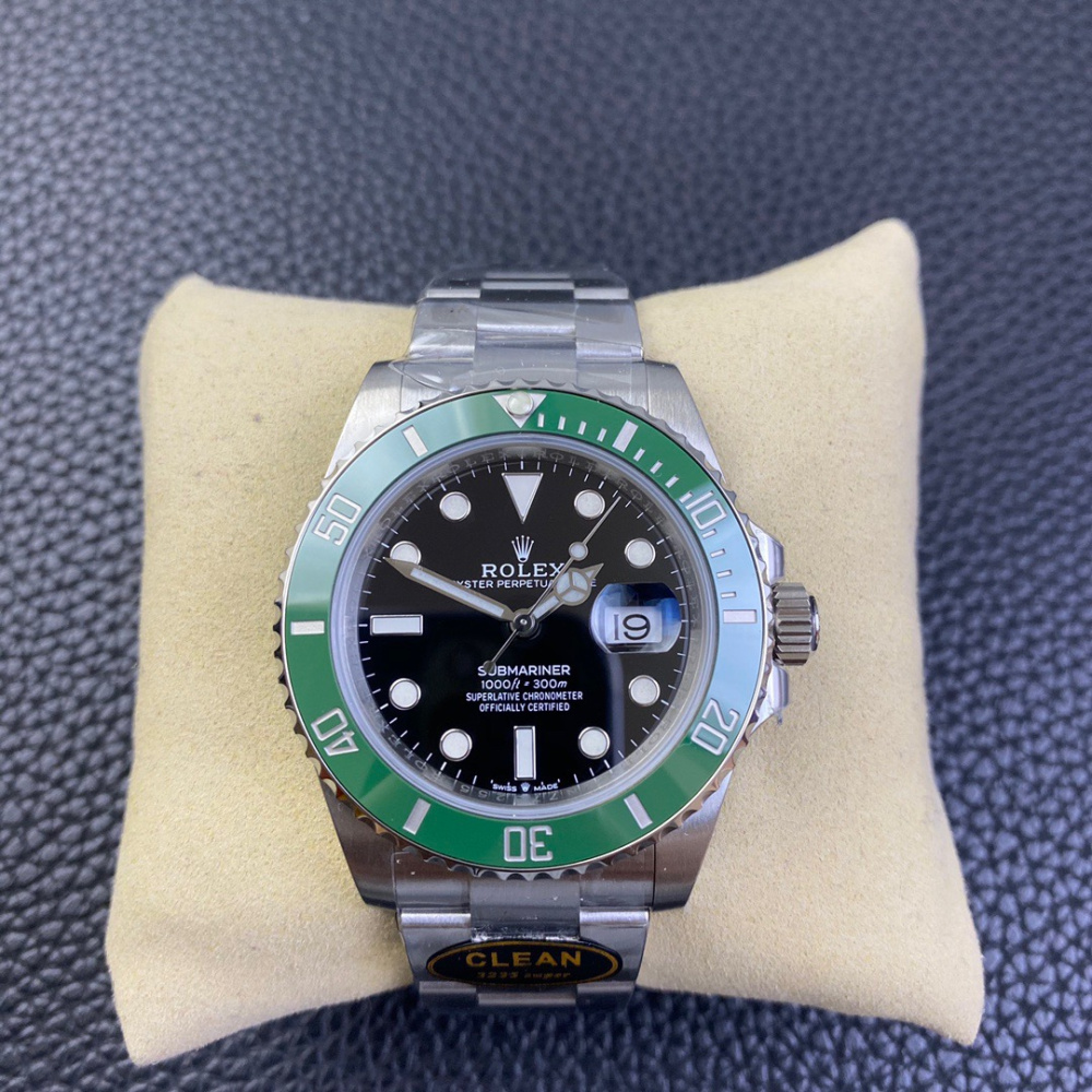 Rolex Submariner Preto/Verde