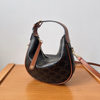 Bolsa Celine Heloïse Média em Couro Canvas 21x24x5cm (3 cores)