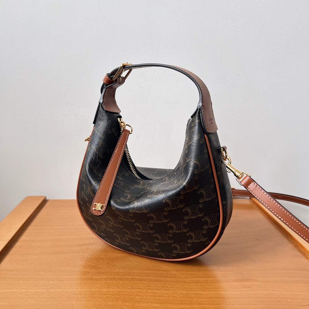 Bolsa Celine Heloïse Média em Couro Canvas 21x24x5cm (3 cores)