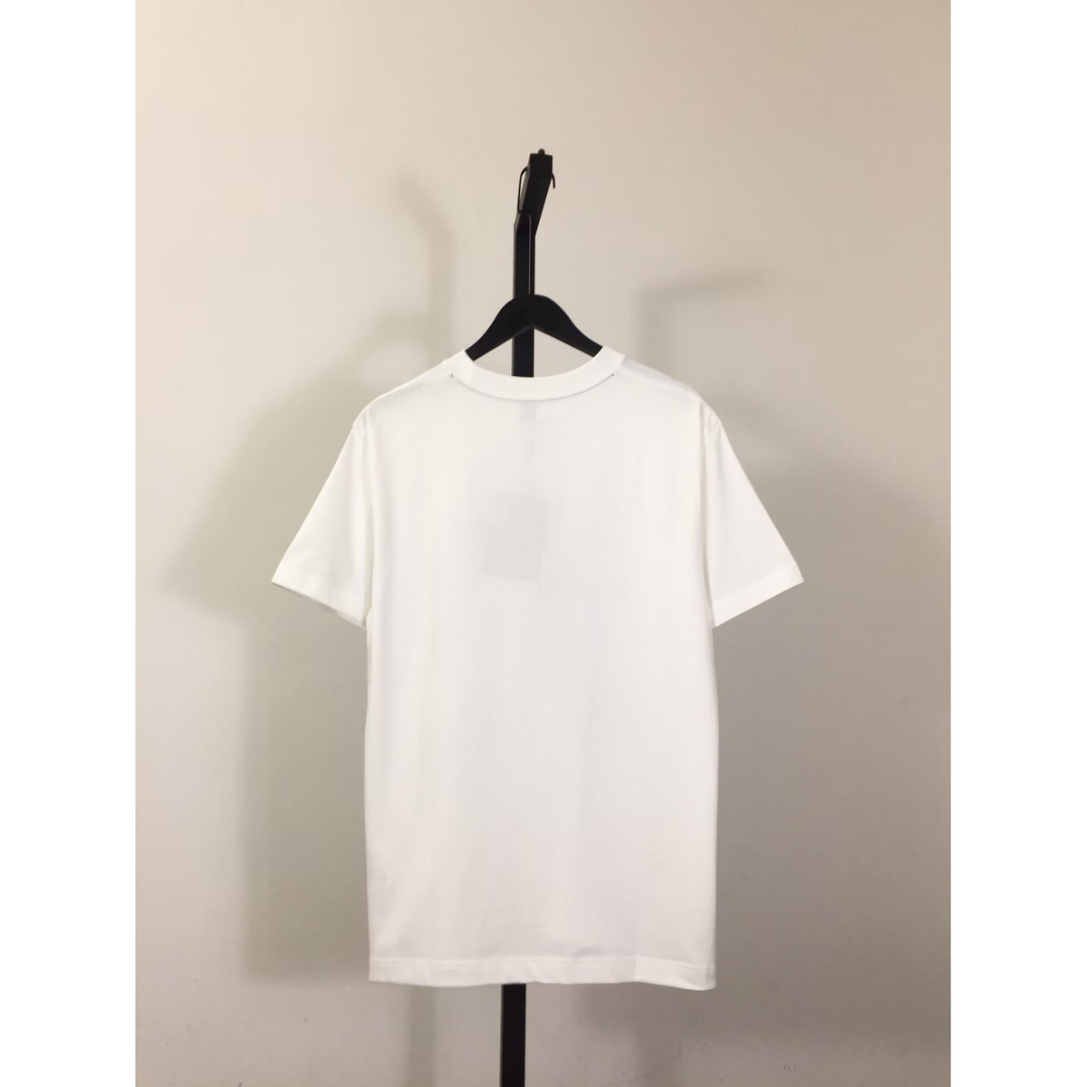 Camisa Burberry de algodão Branca com logo Azul