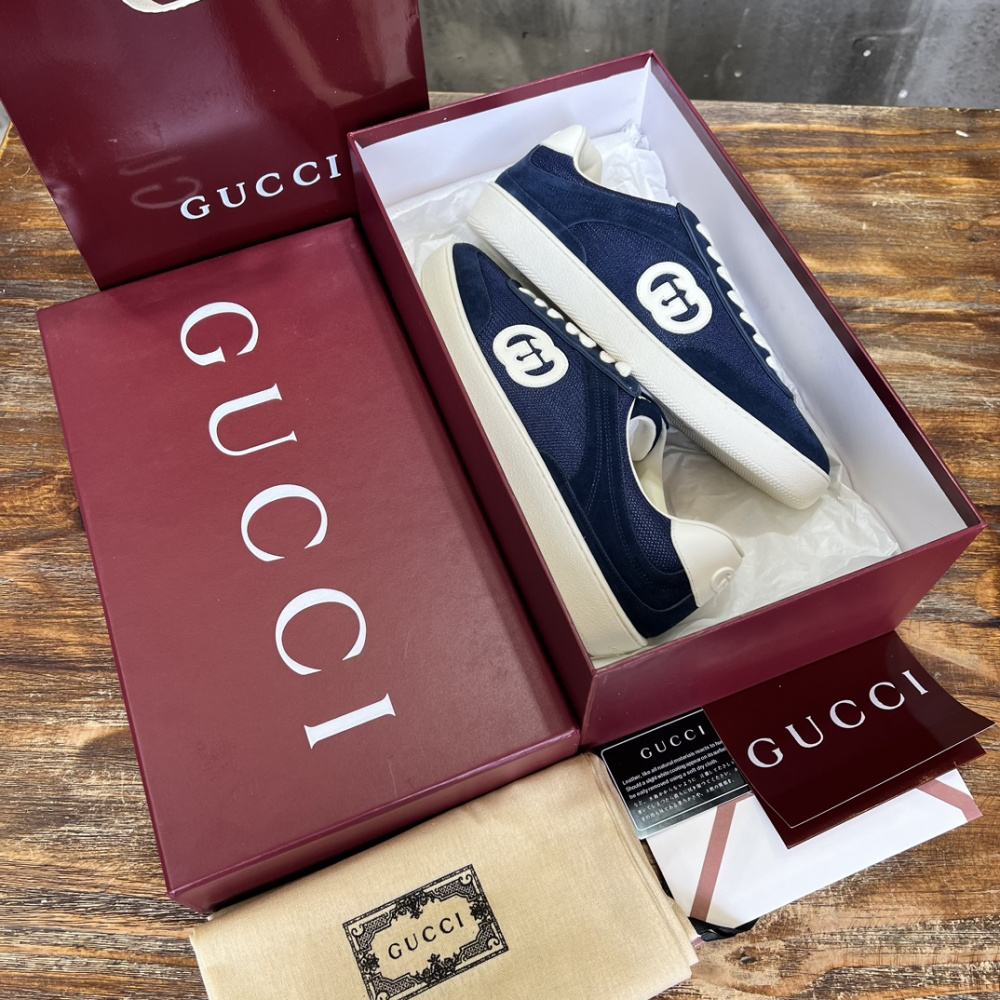 Gucci Interlocking G Sneaker Azul