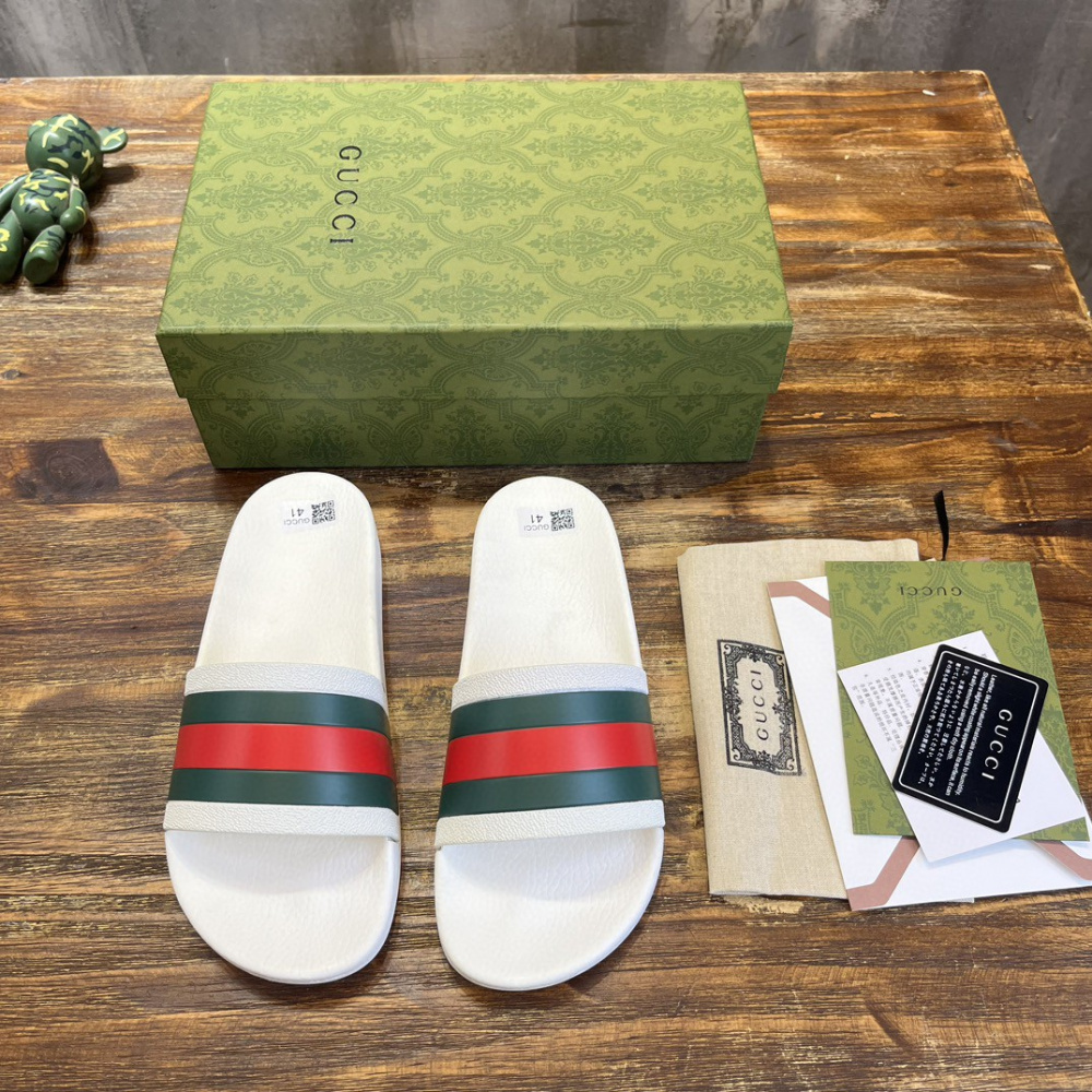 Gucci Slide Clássica Branca