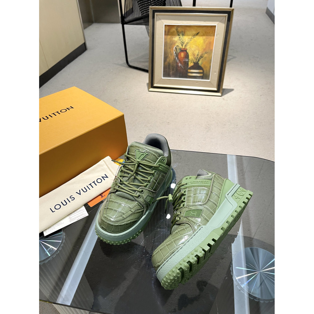 Louis Vuitton Trainer Maxi Kaki