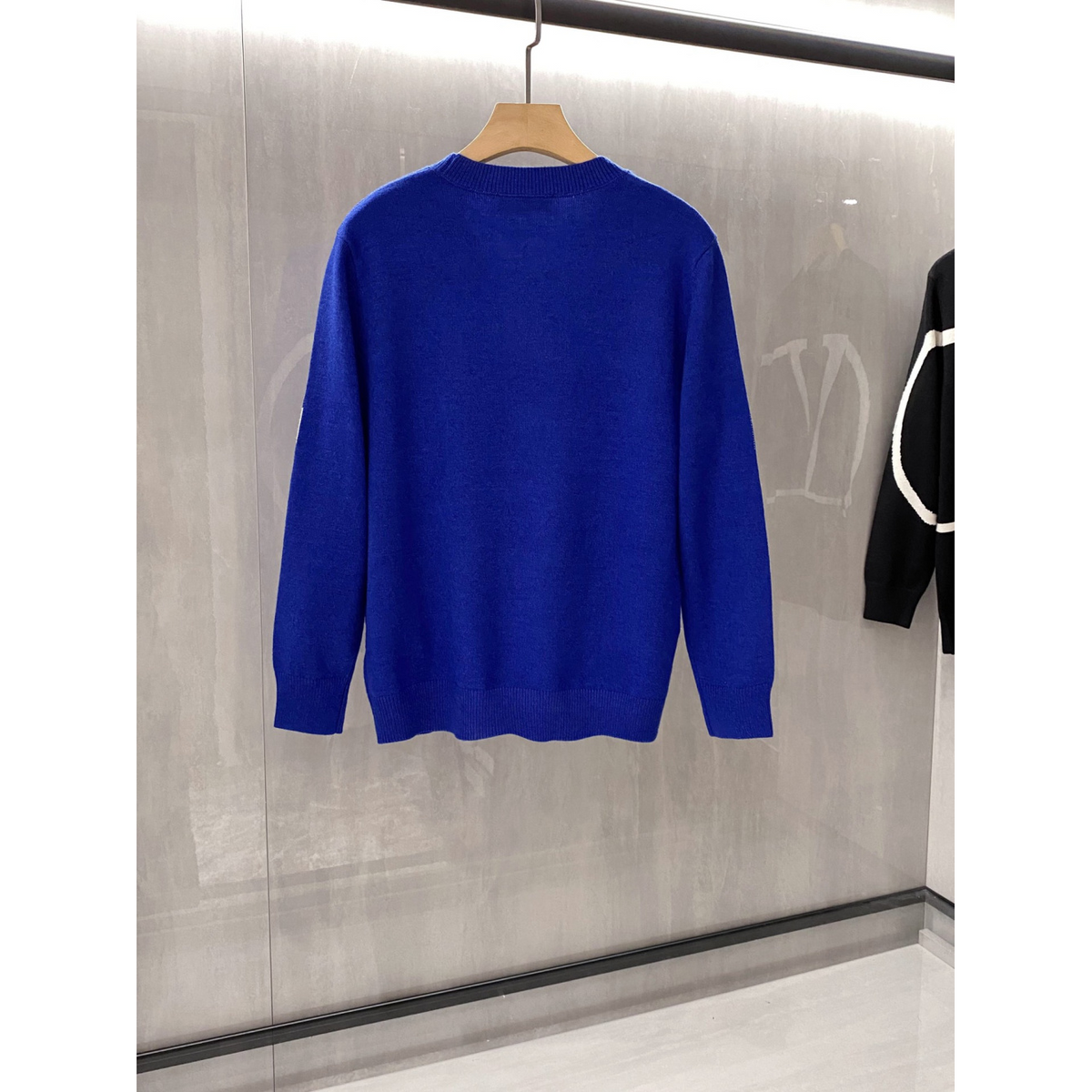 Moletom Valentino VLogo em Cashmere Azul
