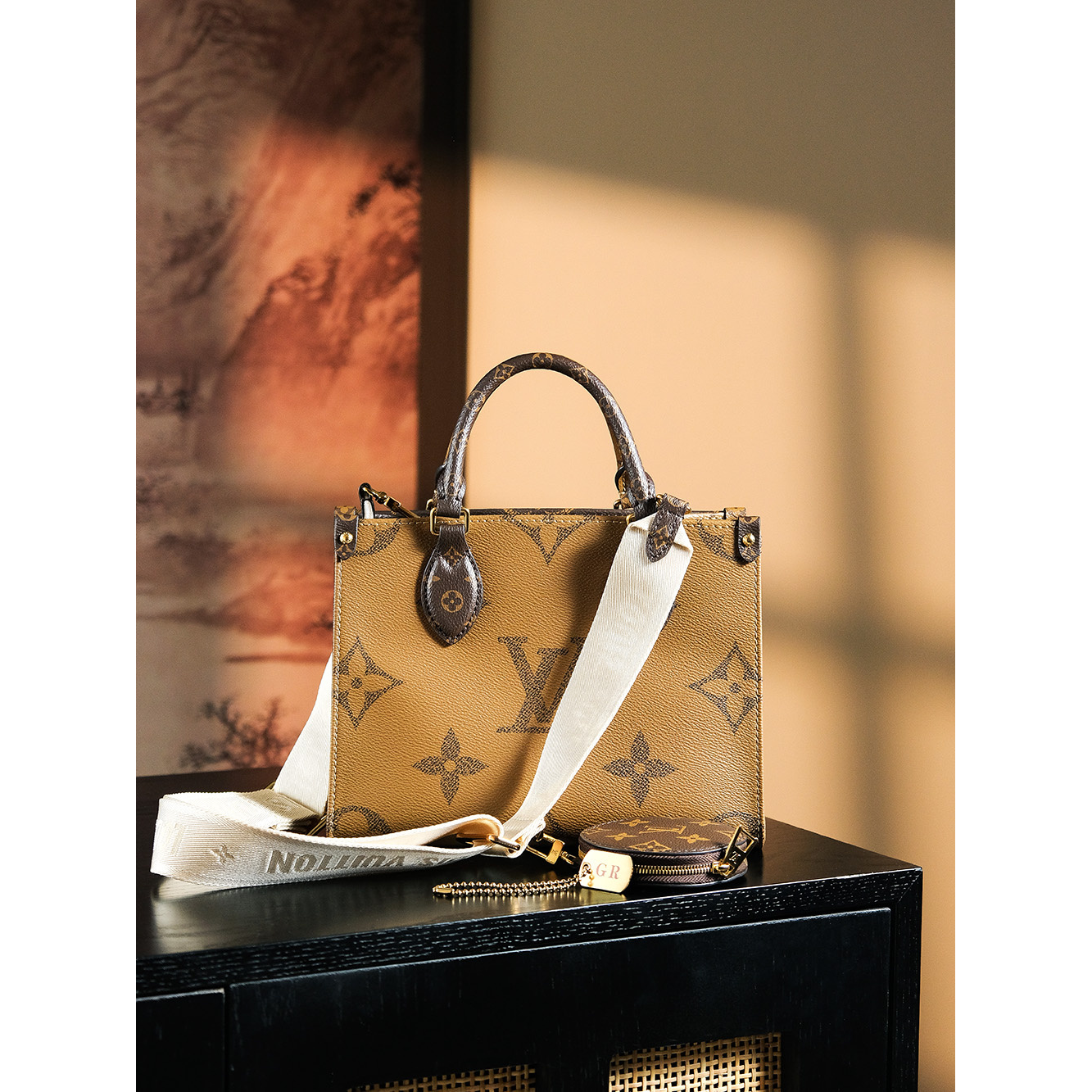 Bolsa Louis Vuitton LV Tote Onthego Monogram