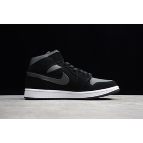 AIR JORDAN 1 MID NYLON BLACK/ANTHRACITE