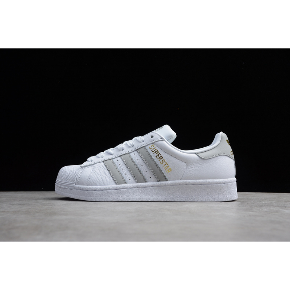 ADIDAS SUPERSTAR SHOES CLOUD WHITE/GREY