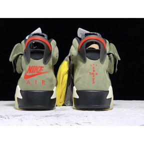H12 TRAVIS SCOTT X AIR JORDAN 6 MEDIUM OLIVE