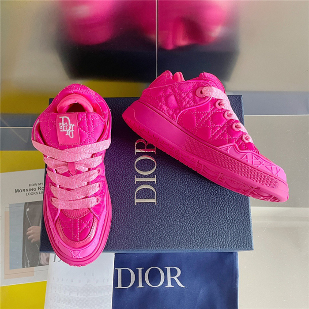 DIOR B9S SKATER ERL FUCHSIA KUMO CANNAGE SATIN