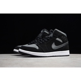 AIR JORDAN 1 MID NYLON BLACK/ANTHRACITE