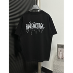 Camiseta de Algodão Balenciaga Oversize Preta