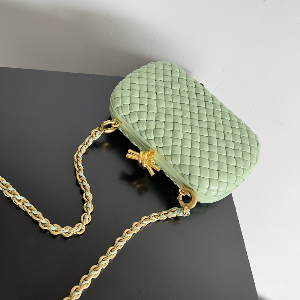 Bolsa Bottega Veneta Knot Chain 19x11.5x5CM (duas cores)