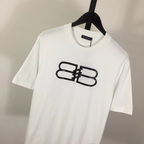 Camiseta de Algodão Balenciaga 3B# Branca