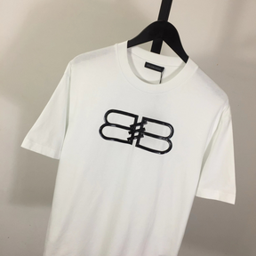 Camiseta de Algodão Balenciaga 3B# Branca