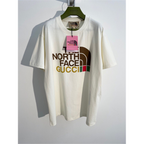 Camiseta em algodão The North Face Gucci Branca