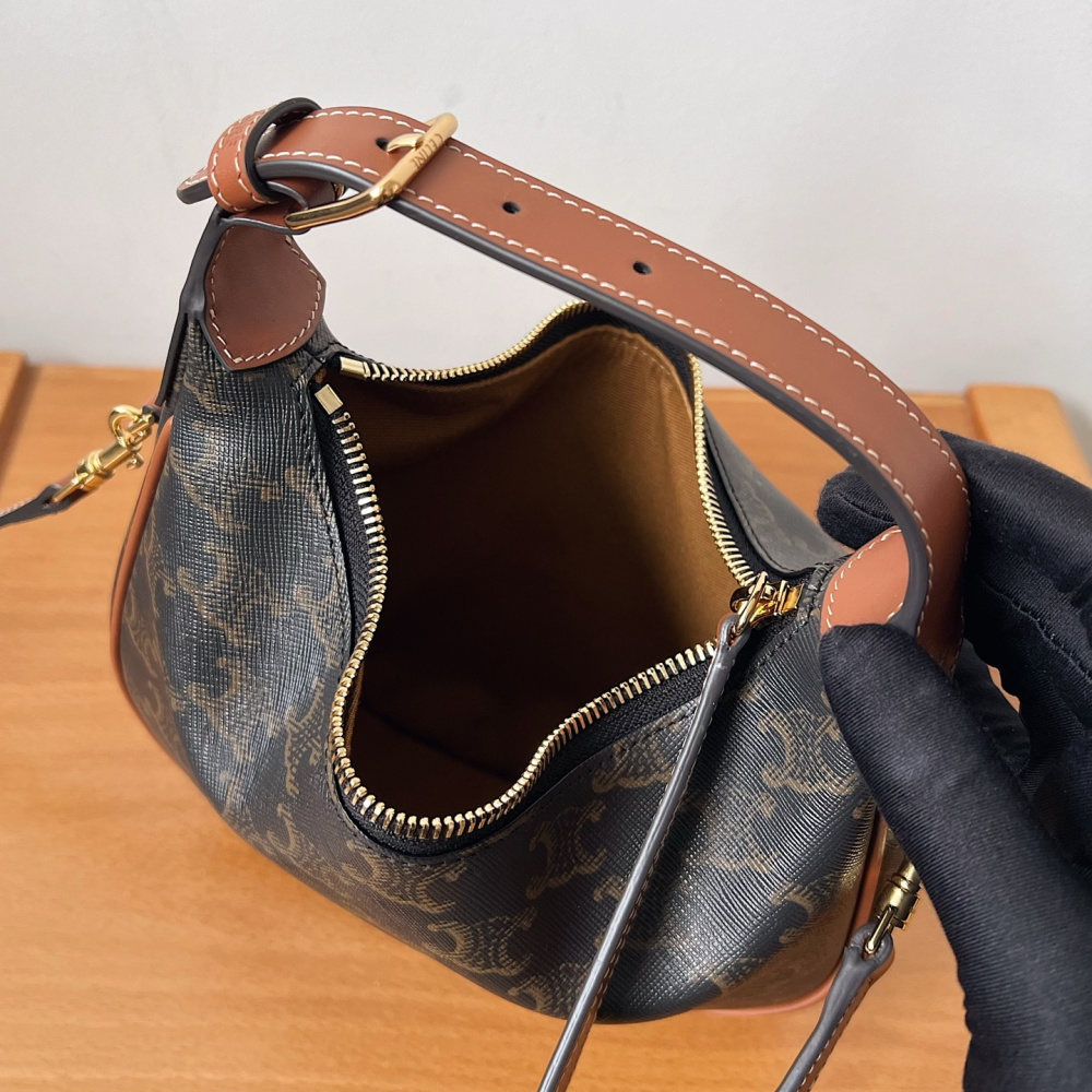 Bolsa Celine Heloïse Média em Couro Canvas 21x24x5cm (3 cores)