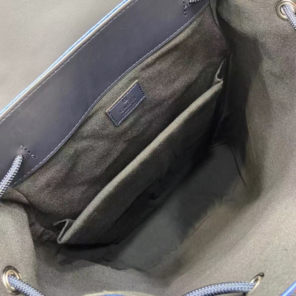 Mochila Gucci Chroma Azul 35x46x12cm