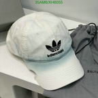 Boné Balenciaga x Adidas Branco