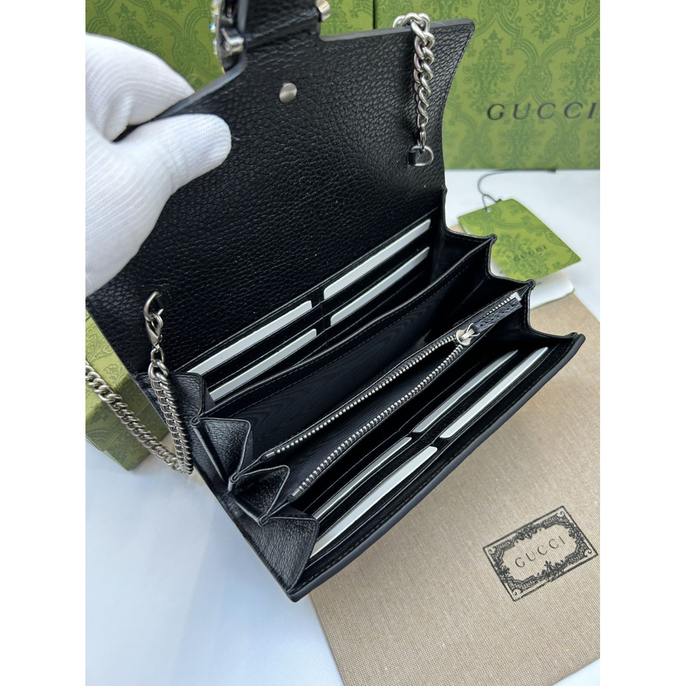 Bolsa Gucci Carteira Dionysus 20x13x6CM (4 cores)